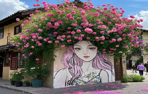 武穴怎么设计网红打卡墙绘