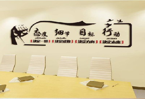 武穴企业文化墙主要展示什么？