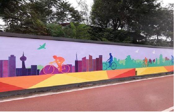 武穴墙体彩绘-围墙