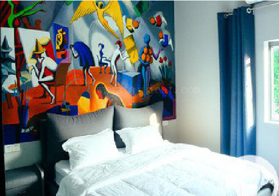 武穴对于酒店的墙体彩绘而言更注重哪些方面？