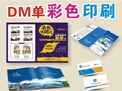 武穴单页印刷,色彩搭配简单。