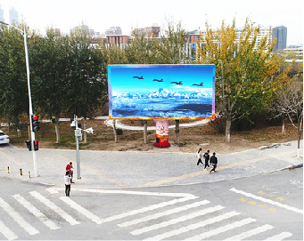 武穴户外大屏广告投放要点。