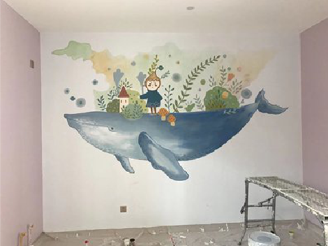 武穴手绘墙的特点及优势。