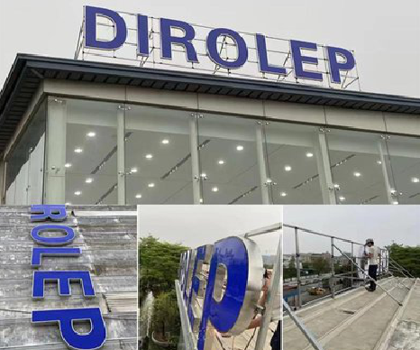 武穴楼顶发光字安装的注意事项。